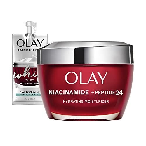 Olay Regenerist Niacinamida + péptido 24 hidratante facial con vitamina B3 para una barrera cutánea más fuerte
