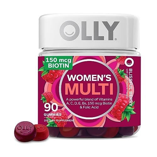 OLLY – Goma multivitamínica para mujer, salud general y apoyo inmunológico