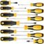 OPOW Magnetic Screwdriver Set with Storage Case, 30-Piece Professional Screwdrivers Includes Slotted/Phillips/Hex/Torx/Square/Pozi Head, Ratcheting and Screwdriver Bits, Non-Slip Handle Design.