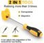 OPOW Magnetic Screwdriver Set with Storage Case, 30-Piece Professional Screwdrivers Includes Slotted/Phillips/Hex/Torx/Square/Pozi Head, Ratcheting and Screwdriver Bits, Non-Slip Handle Design.