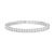 PAVOI 14K Chapado en Oro 3mm Cubic Zirconia Classic