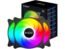 PCCOOLER 120mm Case Fan 3 Pack Magic Moon Series, PC-FX120 High Performance Cooling PC Fans - RGB Case Fans with Hydraulic Bearing - Low Noise Computer Fans for PC Case