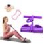 Upgraded Version of 4-Tube Pedal Resistance Band, Multifunctional Pull Rope Fitness Equipment, Suitable for Abdominal, Waist, arm/Leg Stretching, Yoga Stretching and Body Shaping Training.