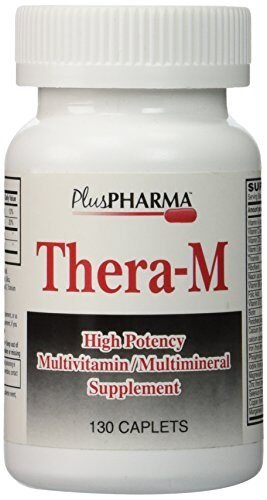 Plus Pharma Thera-M Suplemento multivitamínico multimineral 130 cápsulas