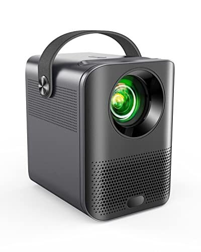 Proyector portátil Native 1080p 4K compatible, proyector WiFi 2.4G/5G