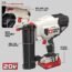 Cordless Brad Nailer 20 V, PHALANX 18 Gauge 2-in-1 Nail Gun/ Staple Gun Battery Powered, Finish Nailer with 2.0 Battery and Charger, 800 Nails and 800 Staples for Upholstery, Carpentry and WoodWorking
