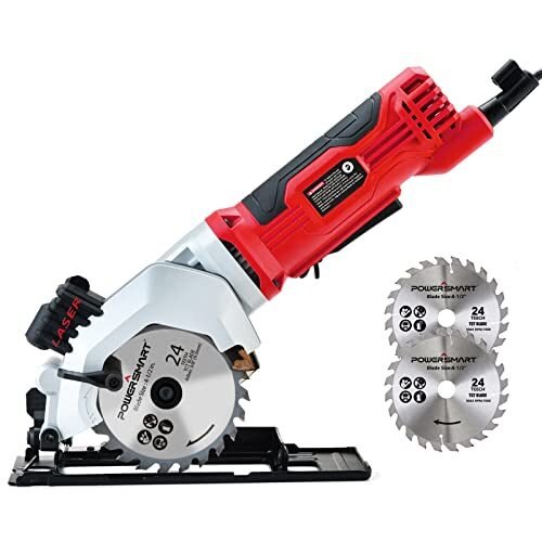 PowerSmart PS4005 – Sierra circular eléctrica 24T 4-1/2, 4 amp