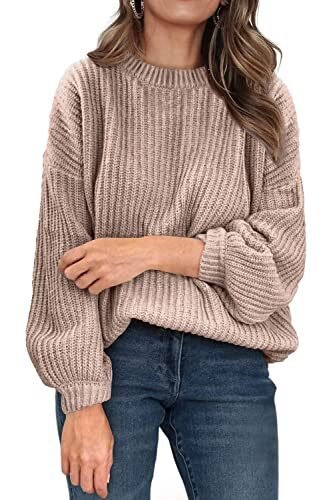 PRETTYGARDEN – Suéter sin botones, de punto de color liso