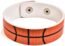 Sports Fan Leather Football Soccer Baseball Basketball Printed Wraps Bracelets Sports Lover Bracelets for Women Girls Men Boys Best Gift Presents for Birthday Christmas New Year Valentine's Day-Basketball