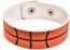 Sports Fan Leather Football Soccer Baseball Basketball Printed Wraps Bracelets Sports Lover Bracelets for Women Girls Men Boys Best Gift Presents for Birthday Christmas New Year Valentine's Day-Basketball