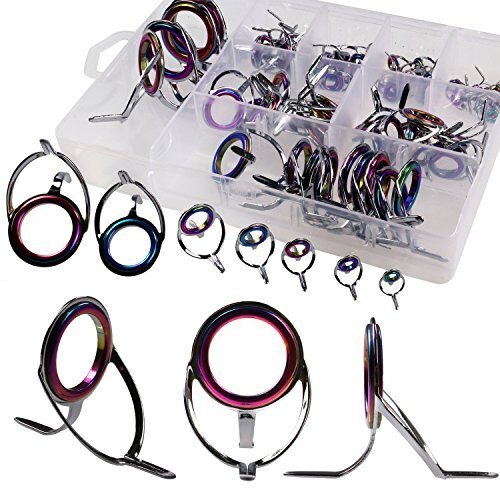 QualyQualy Kit de reparación de puntas de caña de pescar