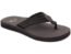 Quiksilver mens Carver Suede 3 Point Flip Flop Athletic Sandal, Demitasse Solid, 11 US