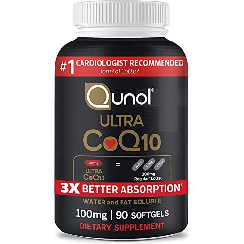 Qunol Ultra CoQ10 100mg Softgels- 3x Better Absorption