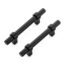 Ravinte 30 Pack 5 Inch Cabinet Pulls Kitchen Cupboard Handles with Round Base Matte Black Drawer Pulls Cabinet Handles 5