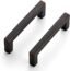 30 Pack Bronze Solid Cabinet Handles Drawer Pulls, 5.38-inch/136mm Length (3-inch Hole Center) Door Handle (1/2-inch Diameter) Kitchen Stainless Steel Cabinet Hardware Handle, Oil-Rubbed Bronze