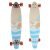 ReDo – Skateboard de 34.5 x 8 pulgadas Longboard San Diego