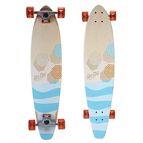 ReDo – Skateboard de 34.5 x 8 pulgadas Longboard San Diego