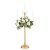 Romadedi Candelabra – Candelabro dorado de 28 pulgadas de alto con 5 ramas