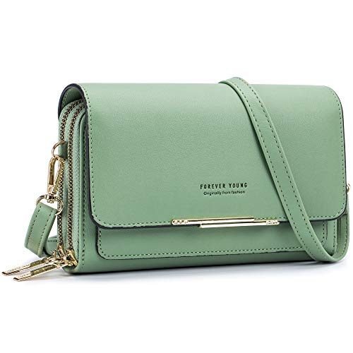 Roulens Bolso pequeño tipo bandolera para mujer, cruza el cuerpo