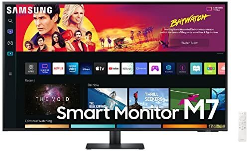 SAMSUNG Monitor inteligente y TV de transmisión USB-C 4K UHD de 43 pulgadas