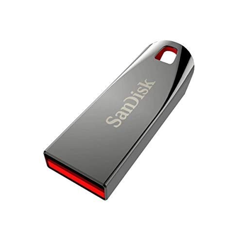 SanDisk Cruzer Force CZ71 dispositivo de memoria USB., Plateado