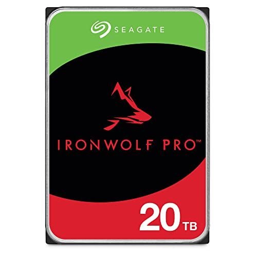 Seagate IronWolf Pro – Disco duro interno NAS de 20 TB