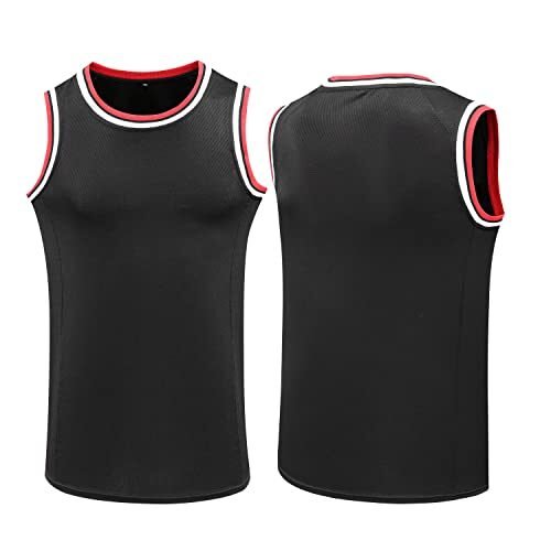 SHAJUNQI Camiseta de baloncesto para hombre