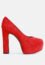 Women's High Heel Pump Heels Stiletto Platform Closed Pointed-Toe Bride Pumps Wedding Shoes Dress Dating Office Party Toes Round Toe Marquise-06 Mustard Ve 7.5