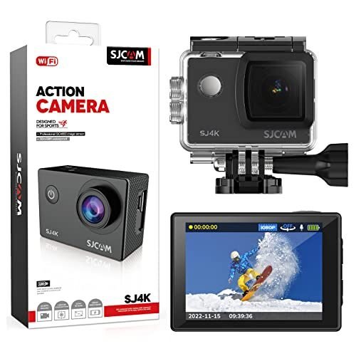SJCAM SJ4K 4K30FPS Cámara de acción WiFi Ultra HD Cámara submarina