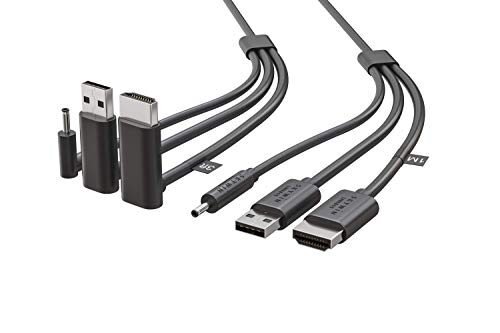 Skywin – Cable 3 en 1 para HTC Vive 3 en 1 HDMI + USB + DC 3.3 ft de cable