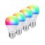 Smart Light Bulbs 4 Pack, Treatlife 2.4GHz Music Sync Color Changing Light Bulb, Works with Alexa Google Home, A19 E26 Dimmable LED Light Bulb 9W 800 Lumen for Party Decoration, Smart Home Lighting