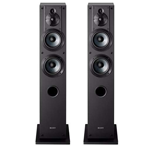 Sony SSCS3 – Altavoz de pie de 3 vías (individual) – Negro