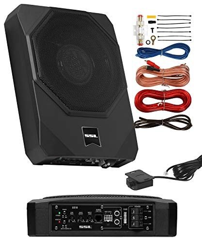 Sound Storm Laboratories US10K – Subwoofer amplificado para coche – 1000 vatios de potencia máxima