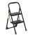 Escalera EFFIELER, taburete plegable ergonómico de 2 escalones con pedal