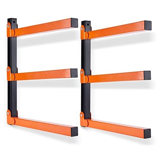 Stormann Almacenamiento de madera, organizador de madera