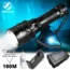 Diving Flashlight,ZHUVATAR 6000 Lumen Waterproof Diving Torch,Rechargeable Scuba Dive Lights Underwater LED Flashlight,Submersible Lights with Battery and Charger for Under Water Deep Sea Cave