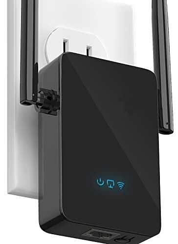 Newer 2022 Release WiFi Extender alcance Booster de hasta 2910 pies cuadrados con puerto
