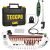 Herramienta giratoria TECCPO actualizada 1,8 amperios, 10000-40000RPM