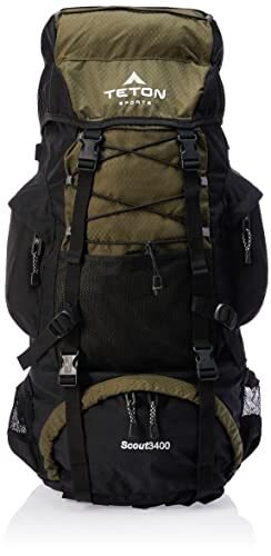 Teton Sports Scout 3400, mochila con estructura interna