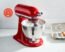 Stand Mixer, Zuccie 660W 6-Speed Tilt-Head Food Mixer, 8L Mixers Kitchen Electric Stand Mixer with Dough Hook, Wire Whip, Beater & Splash Guard (8.5QT, Black)