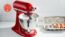 Stand Mixer, Kitchen in the box 3.2Qt Small Electric Food Mixer,6 Speeds Portable Lightweight Kitchen Mixer for Daily Use with Egg Whisk,Dough Hook,Flat Beater (Purple)