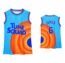 Gelipon Cloth Boys Casual Jersey #1#6 Space Kids Basketball Tank Tops Size 6 Cartoon Hip Hop Shirts Movie Cosplay Costume Christmas Party Gifts Superstar King Child Sport Outfits, Blue-jm, 6-7 Years