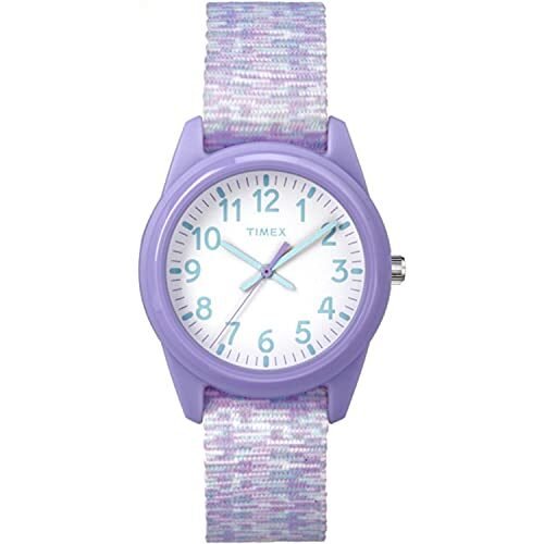 Timex Reloj analógico de resina para niñas