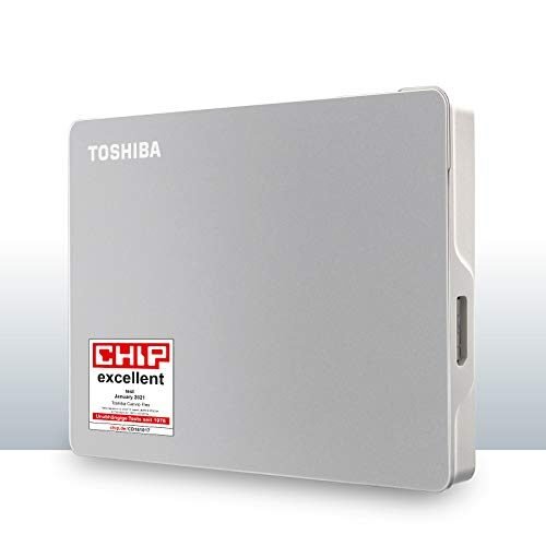 Toshiba Canvio Flex – Disco duro externo portátil de 1 TB para Mac, Windows PC y tableta