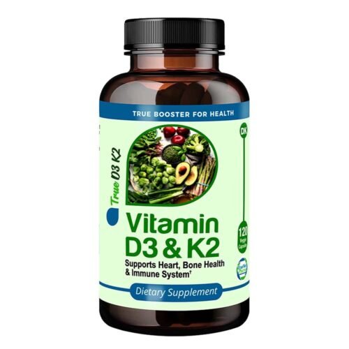TRUEMED True Booster for Health Vitamina D3 y K2 Cápsulas
