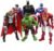 Ultimate Superhero Toy Juego de 6 figuras de acción de los mejores héroes