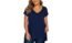 Florboom Womens Loose Round Neck Tshirts Cold Shoulder Shirts Tops Red M