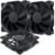 uphere Paquete de 3 unidades de ventilador de carcasa de computadora