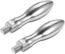 uxcell Clamping Handle Screw Knob Handle M10 x 12mm Threaded Steel Revolving Handle Grip