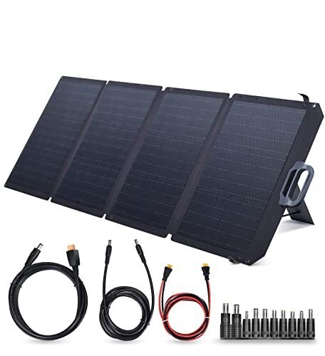 VATID Kit de panel solar plegable de 120 W